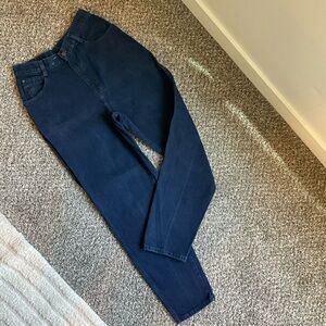 Vintage 90s Gitano Navy Blue Mom Jeans Size 10